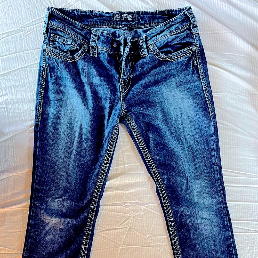 Women / Silver Jeans / mid skinny / (Size:32)